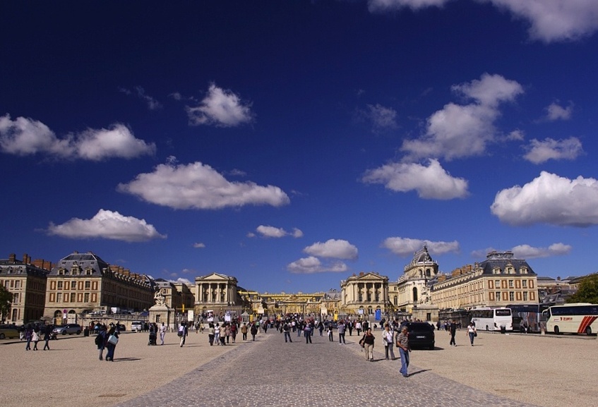 Versailles - nádvoří